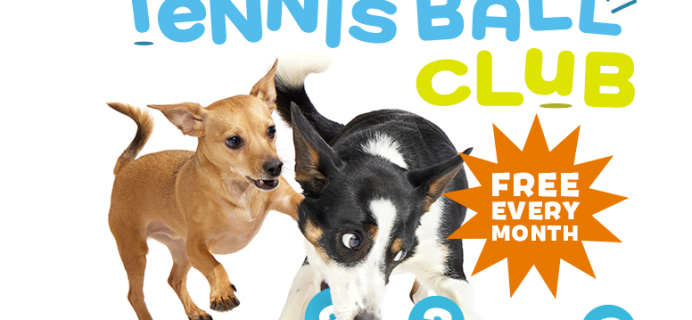 BarkBox Coupon: FREE Tennis Ball Club Membership When You Subscribe to Monthly Box of Dog Toys and Treats!