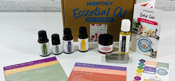 Simply Earth Essential Oil Box March 2024 Review – Face Care!
