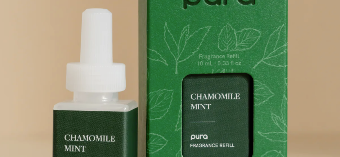 Pura February 2024 Fragrance of The Month: Chamomile Mint!
