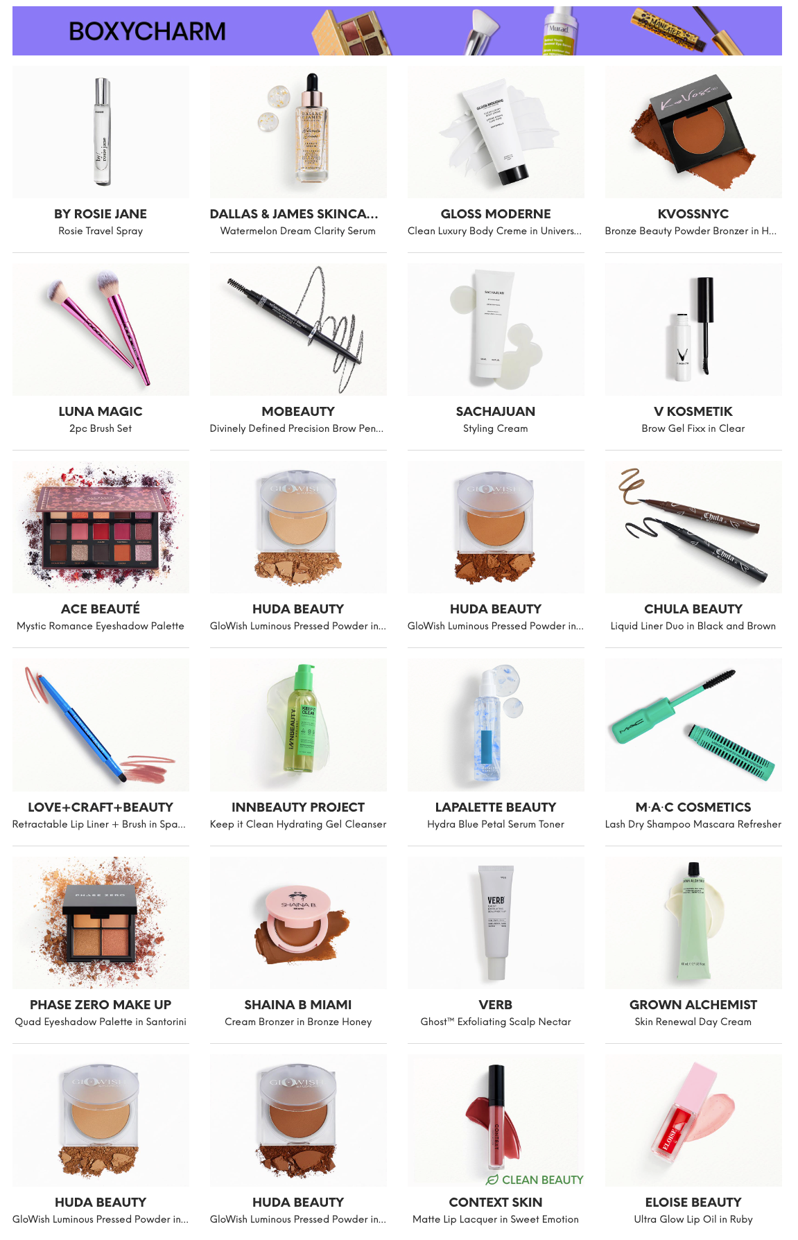 Ipsy Glam Bag, BOXYCHARM, & ICON Box February 2024 Full Spoilers + Reveals! Hello Subscription