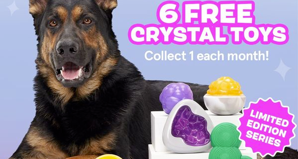 Super Chewer Coupon: Get FREE Crystal Toy In Every Box of Tough Toys for Dogs! 