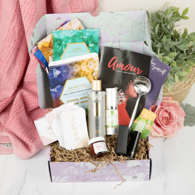Gift Idea To Encourage Self-Love: TheraBox Self-Care Subscription Box