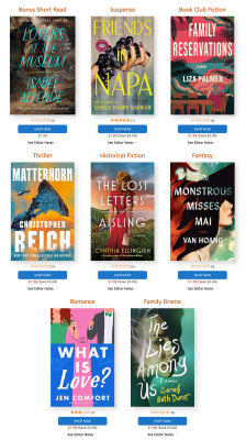 Amazon First Reads March 2024 Selections: 1 Book FREE for Amazon Prime Members!
