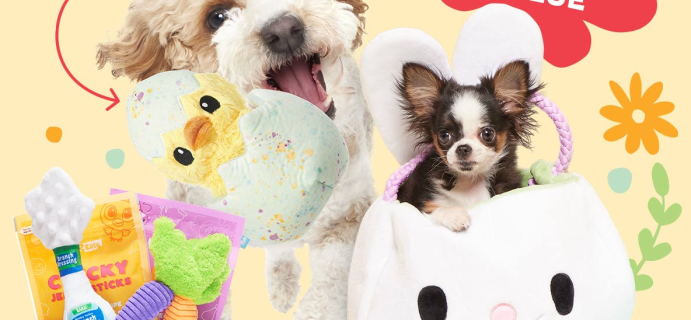 BarkBox Coupon: FREE Easter Basket Bundle With First Box of Dog Toys and Treats!