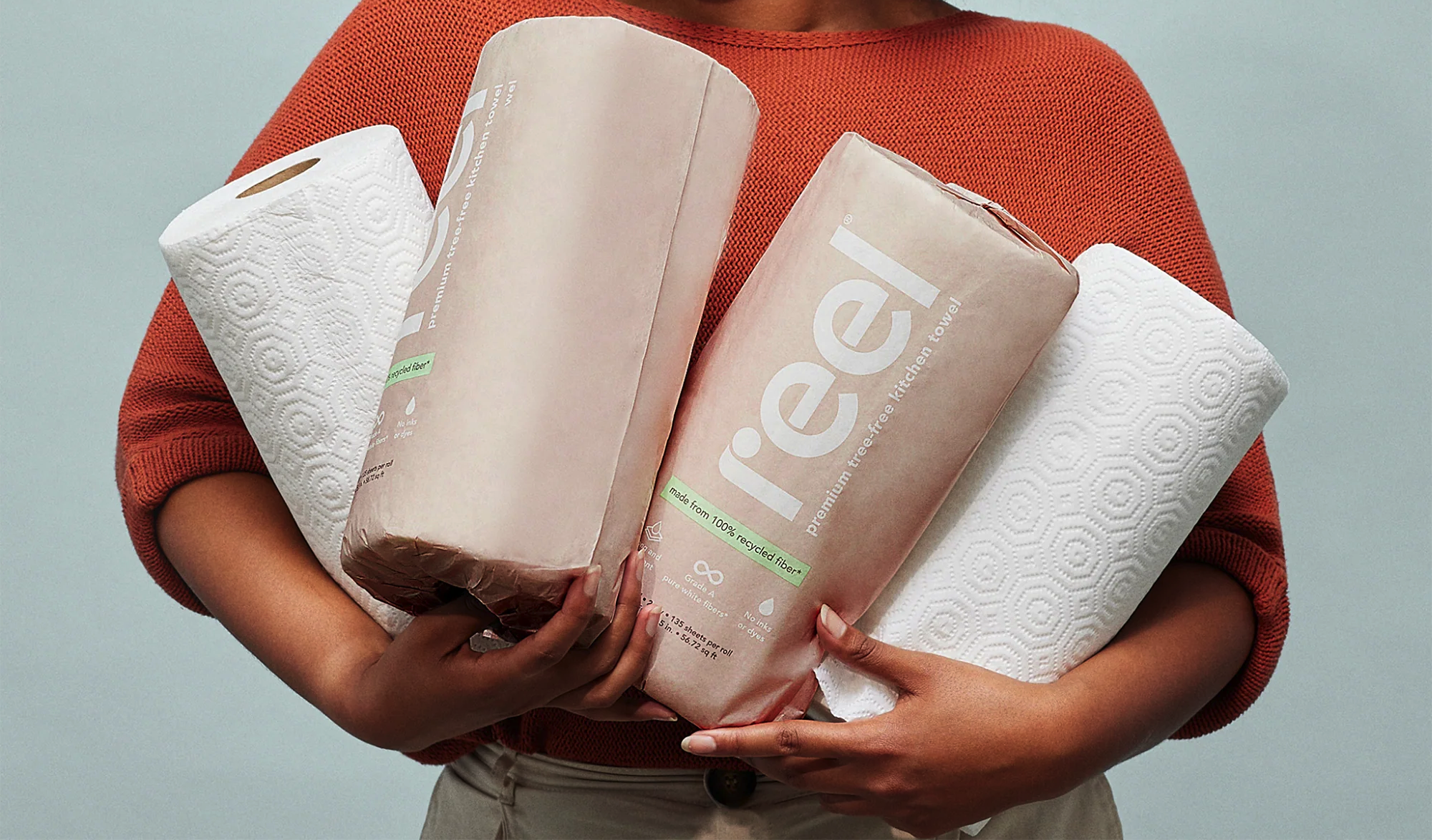 Reel Recycled Paper Towels
