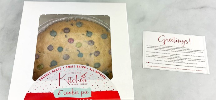 A Sweet Slice of Joy: Little Red Kitchen Bake Shop’s Cookie of the Month Club Review