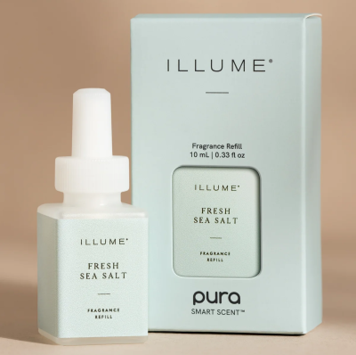 Pura April 2024 Fragrance of The Month: Fresh Sea Salt from ILLUME!