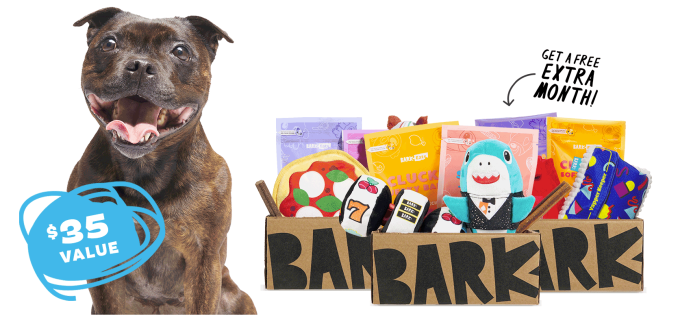 BarkBox Coupon: Get Extra Month FREE with Dog Toys and Treats Subscription!
