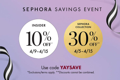 Sephora Spring Sale: Up To 20% Off SITEWIDE!