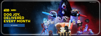 BarkBox & Super Chewer Coupon: Double Your First Box for FREE + Star Wars Box!