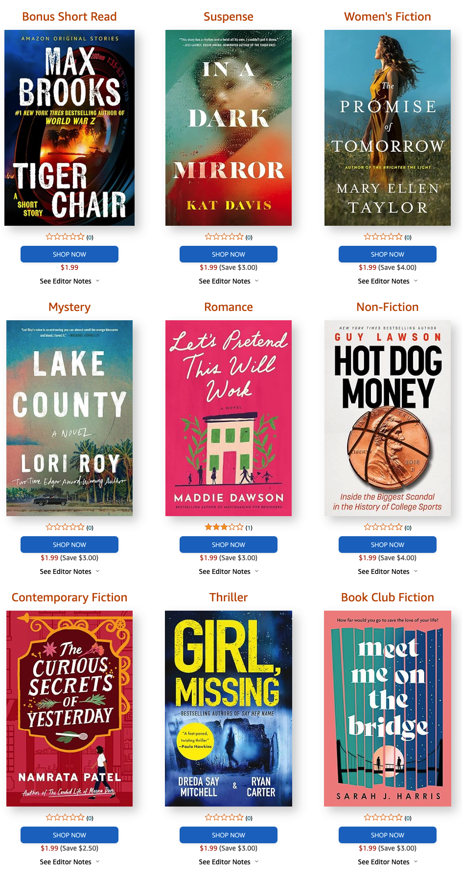 Amazon First Reads May 2024 Selections 1 Book FREE for Amazon Prime