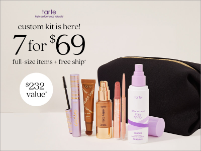 You’ve Been Waiting All Year Long: Tarte Custom Kit Is Here!