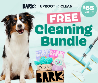 BarkBox & Super Chewer Deal: FREE Uproot Cleaning Kit With First Box of Toys and Treats for Dogs!