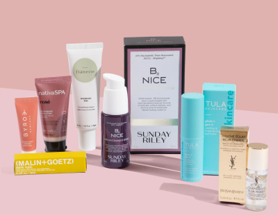 Allure Beauty Box Coupon: First Monthly Box For Just $15 + FREE Sunday Riley B3 Nice 10% Niacinamide Serum!