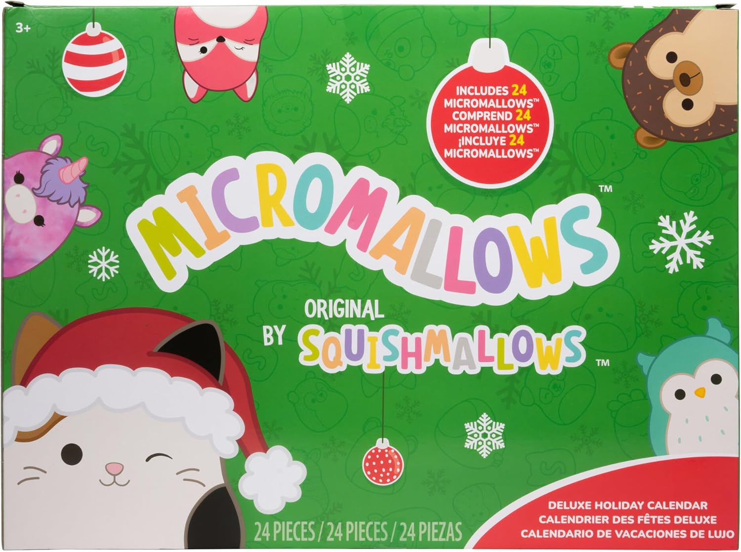 2024 Micromallows by Original Squishmallows Advent Calendar 24 Tiny