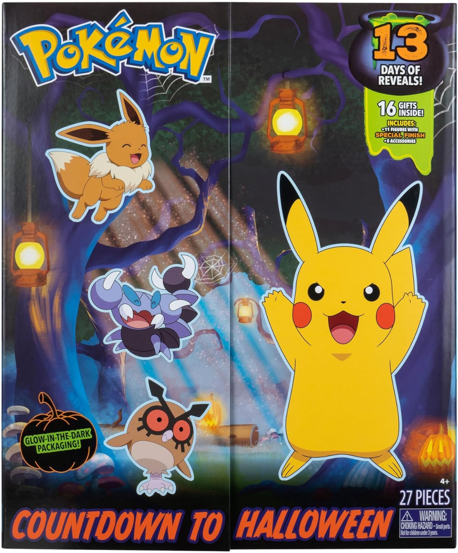 2024 Pokemon Halloween Countdown Calendar: 13 Days of Spooky Reveals