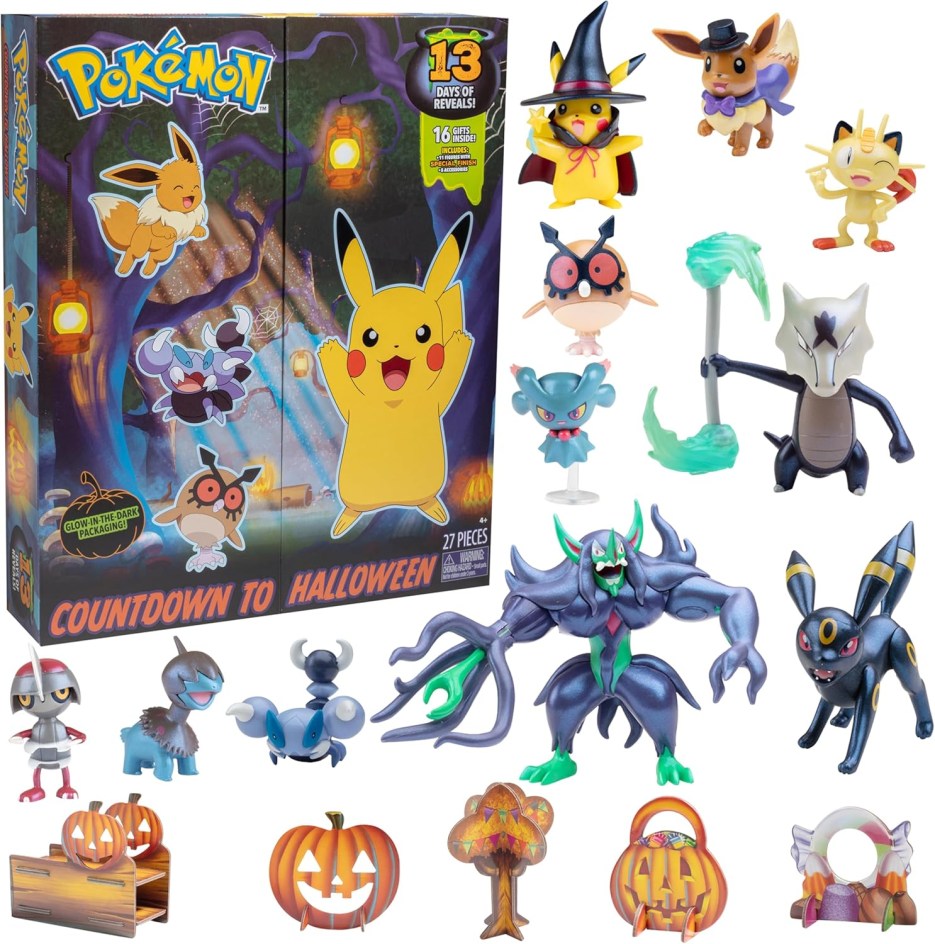 2024 Pokemon Halloween Countdown Calendar: 13 Days of Spooky Reveals