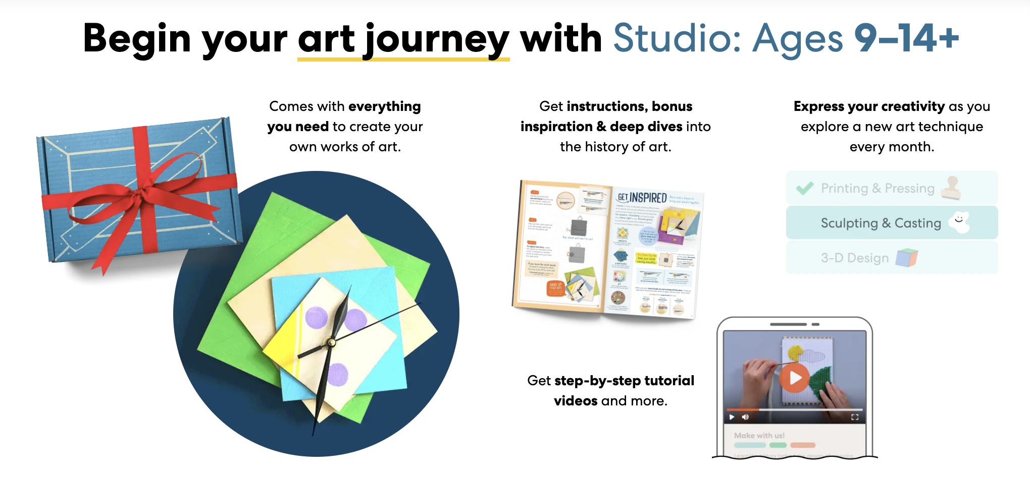 KiwiCo Studio Coupon: 30% Off First Month Tween & Teen Craft ...