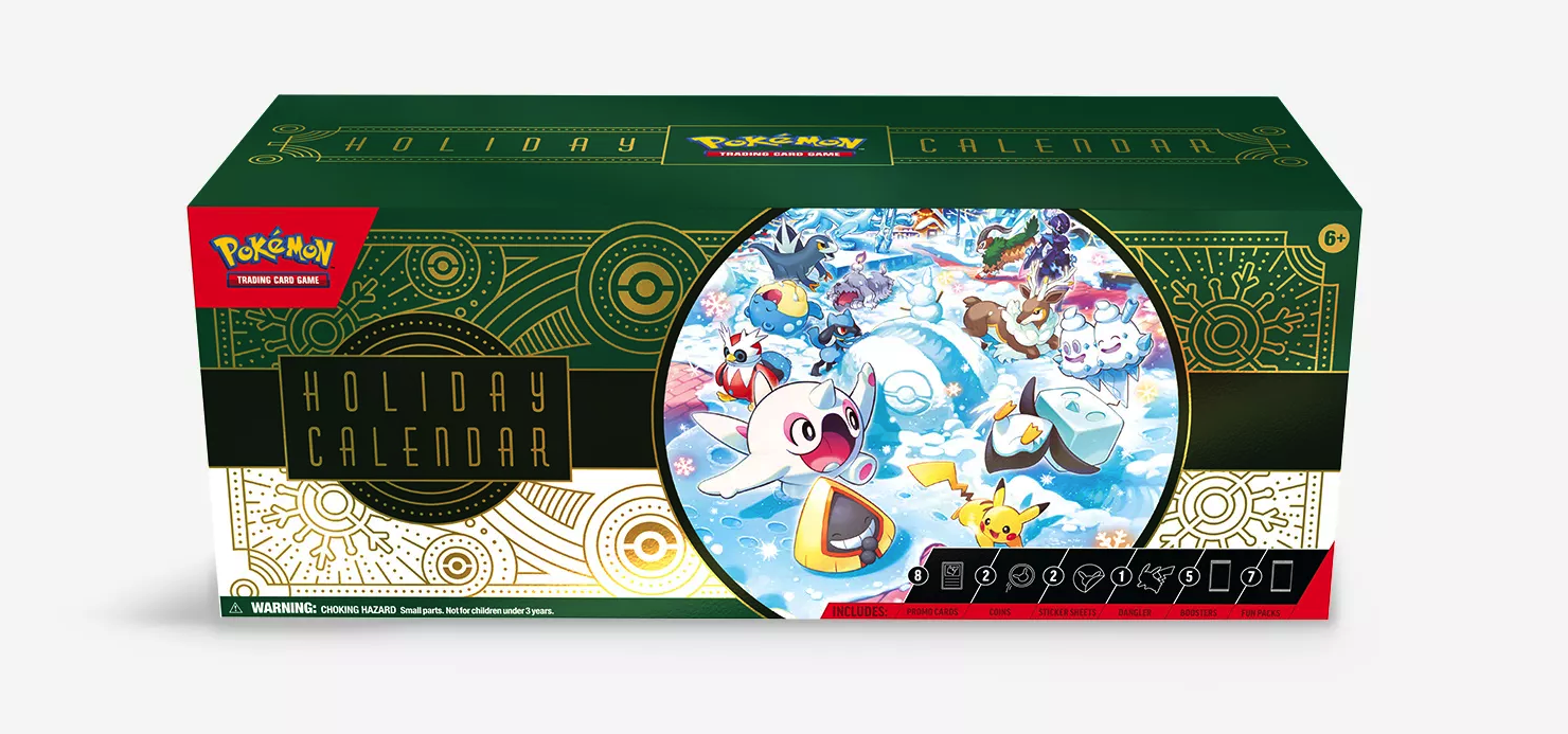 2024 Pokemon TCG Holiday Advent Calendar: 25 Days of Pokemon