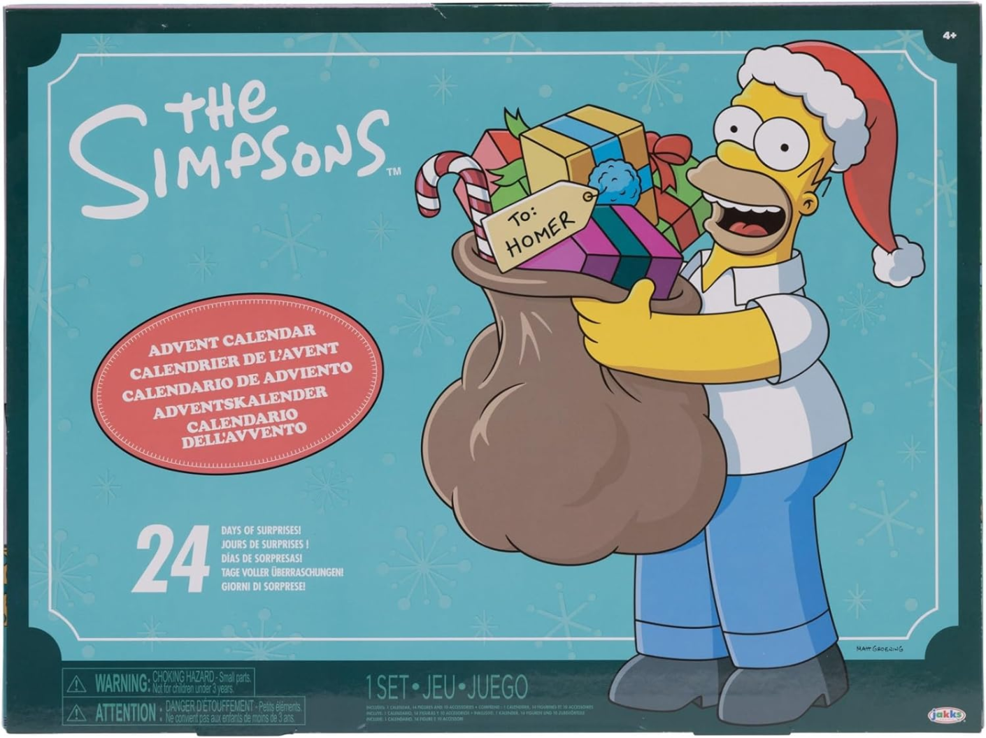 2024 The Simpsons Advent Calendar Officially Licensed Toys and
