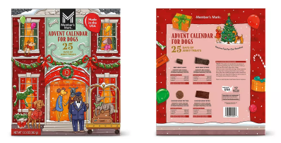 Member’s Mark Dog Treat Advent Calendar: 25 Days Of Jerky Treats!