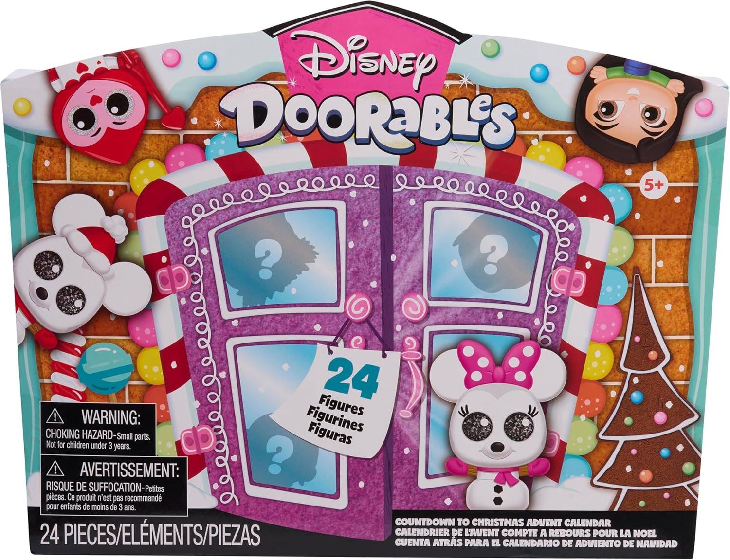 2024 Disney Doorables Advent Calendar 24 Doorables Surprise Figures