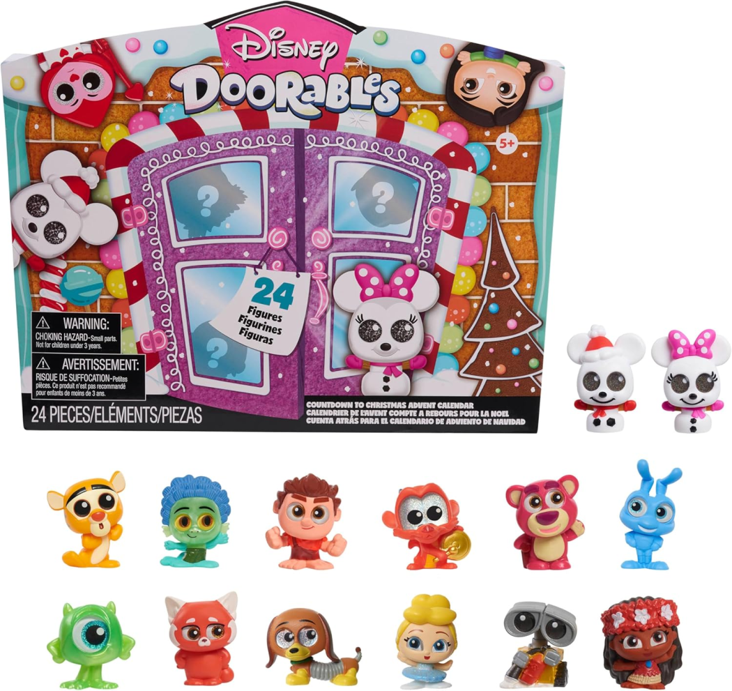2024 Disney Doorables Advent Calendar 24 Doorables Surprise Figures