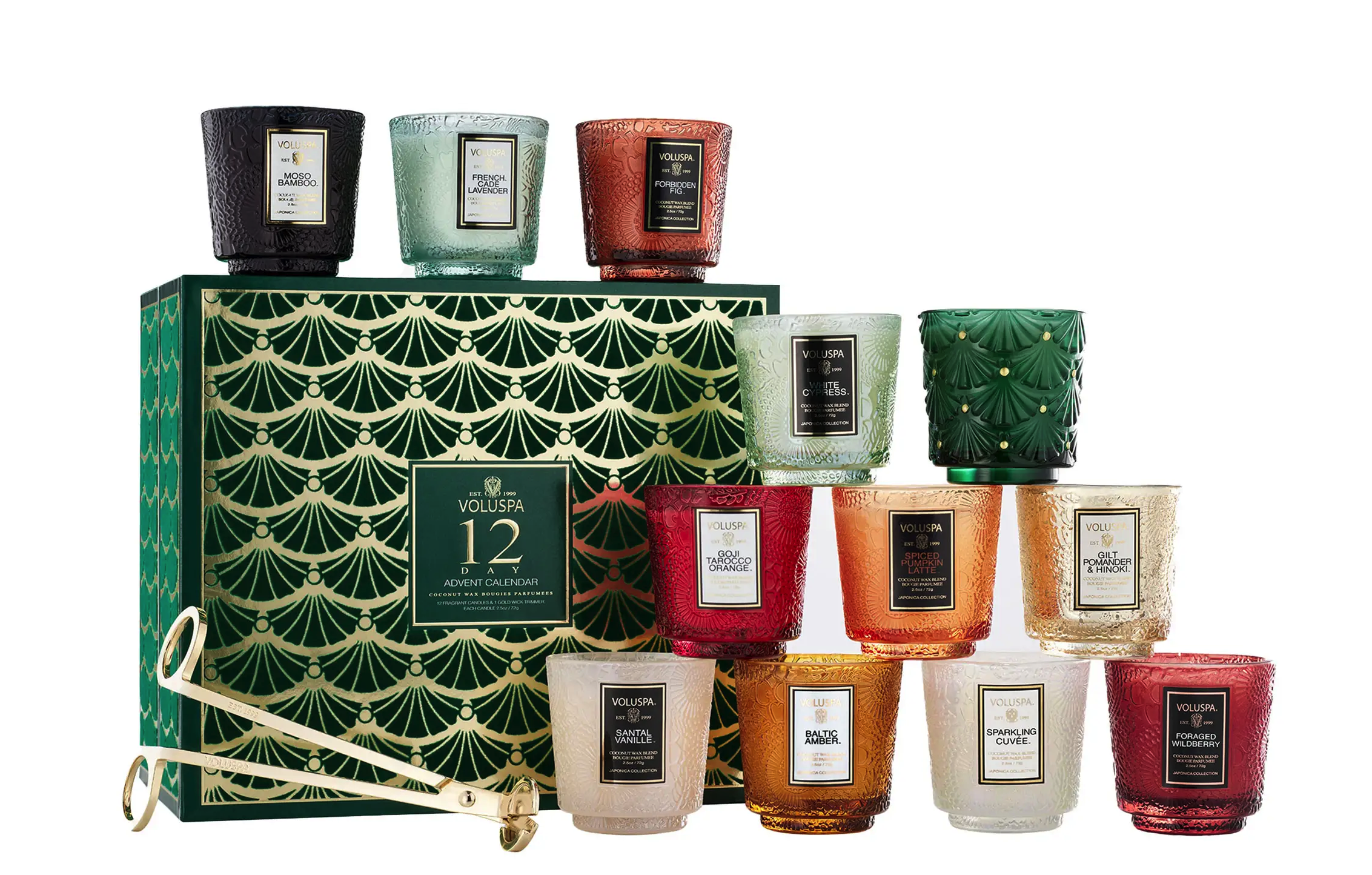 2024 Voluspa Candle Advent Calendar Full Spoilers 12 Luxurious Scented