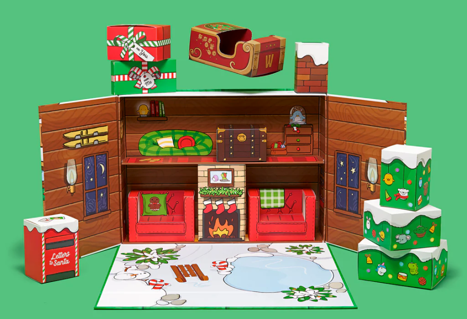 2024 The Woobles Advent Calendar CabIn the Mood for the Holidays