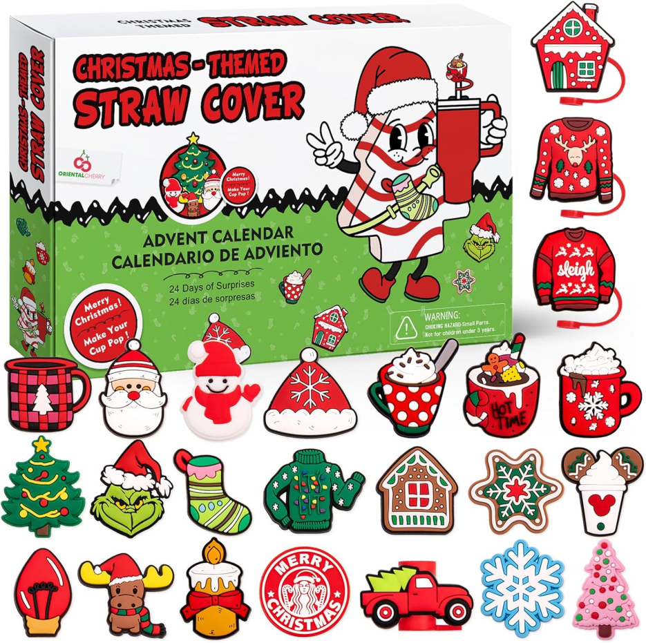 Attention Stanley and Advent Calendar Fans The 2024 Christmas Straw