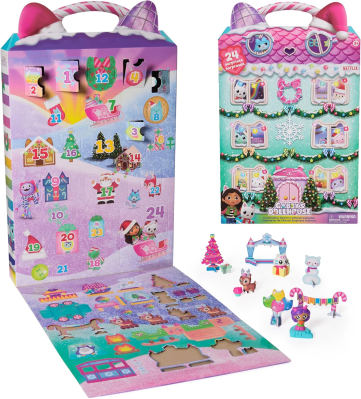 2024 Gabby’s Dollhouse Advent Calendar: Join Gabby, Cakey, & Mercat’s Holiday Adventures!