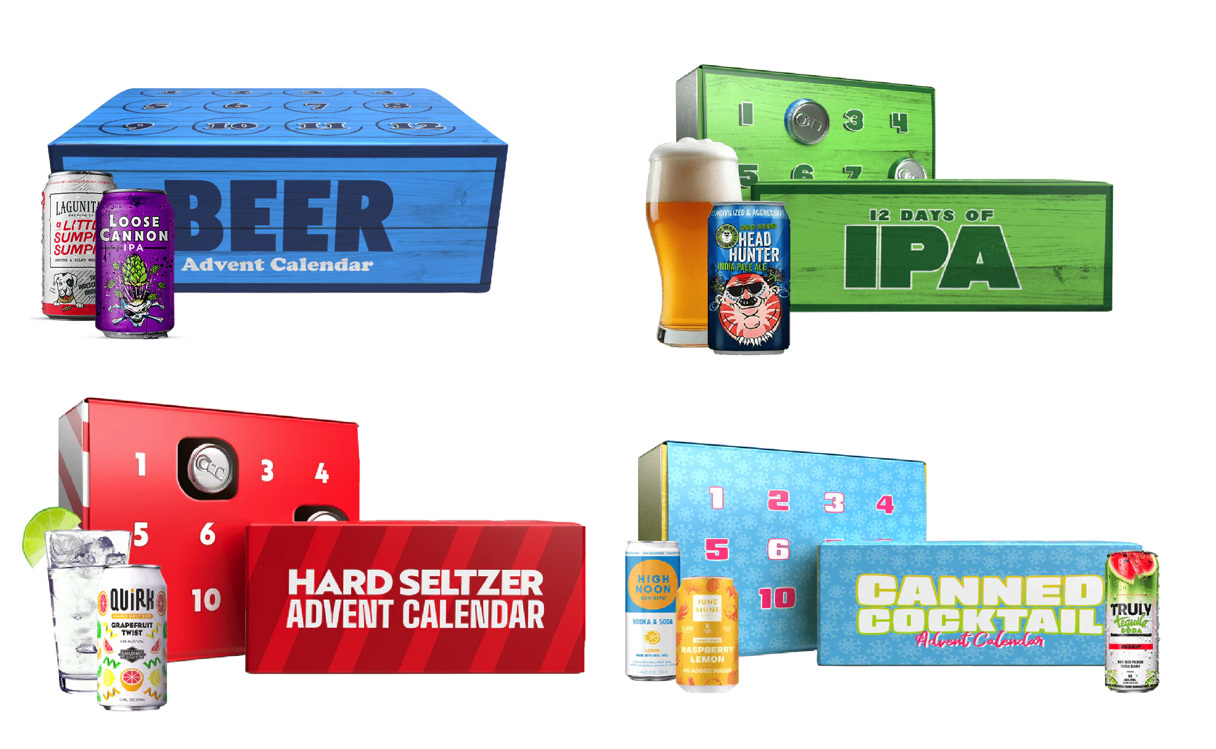 Give Them Beer 2024 Boozy Advent Calendars Beer, IPA, Hard Seltzer
