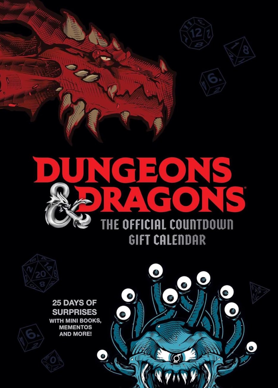 Dungeons Dragons Advent Calendar: 25 Days of Mini Books Mementos