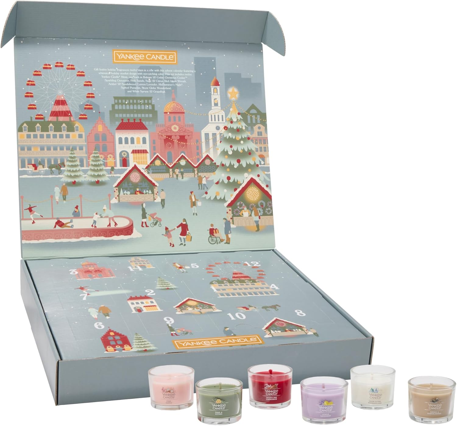 Yankee Candle 2024 Advent Calendar 12 Days of Christmas Candles