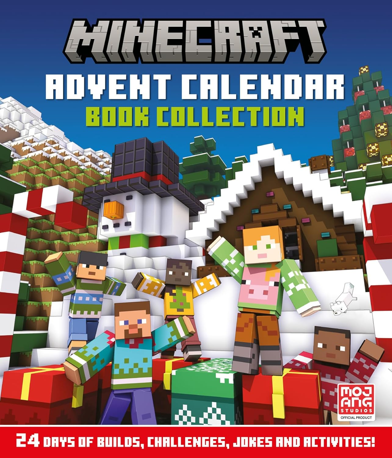 2024 Minecraft Book Advent Calendar 24 Days of Builds, Challenges