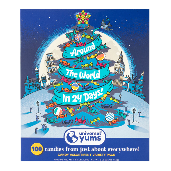 Universal Yums Advent Calendar: Around The World in 24 Days Hello