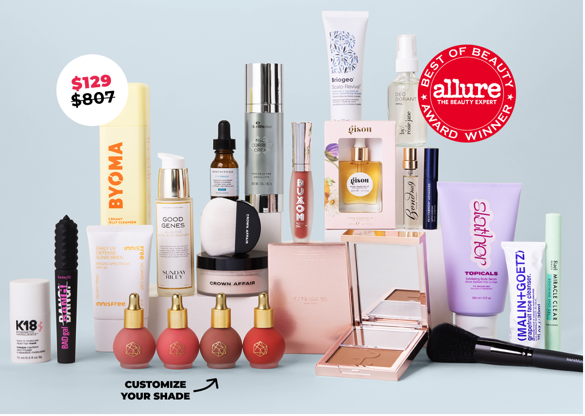 2024 Allure Limited Edition Holiday Best of Beauty Box A Curated