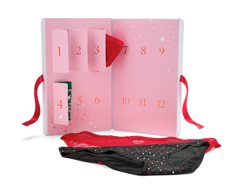 Victoria's Secret Advent Calendar 12 Days of Bikini Or Thong Panties