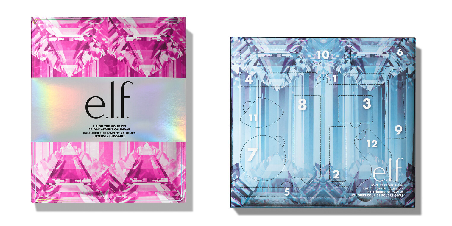 2024 elf Cosmetics Advent Calendars Love at Frost Sight and Sleigh the