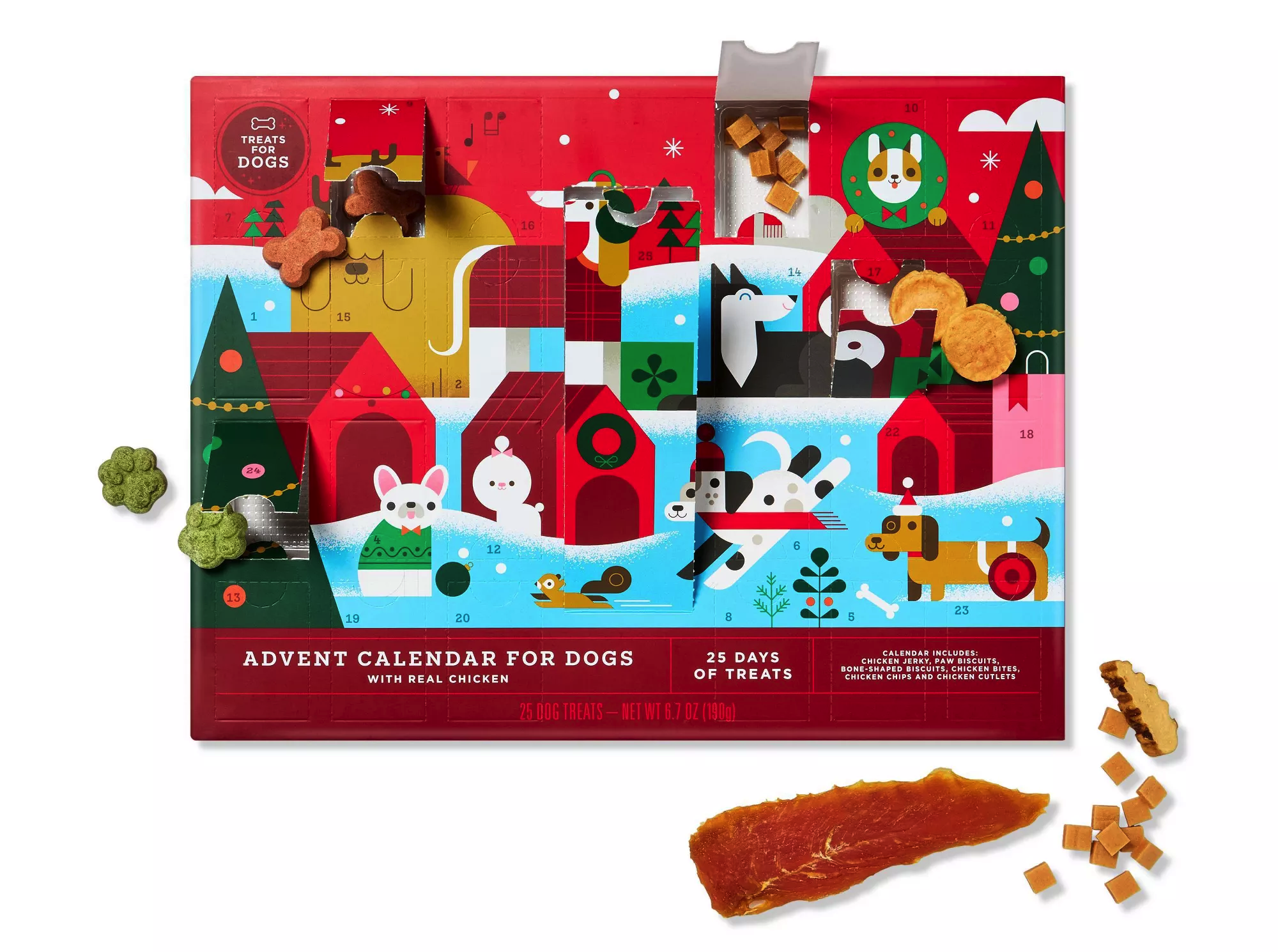 2024 Target Dog Treat Advent Calendar 25 Days of Real