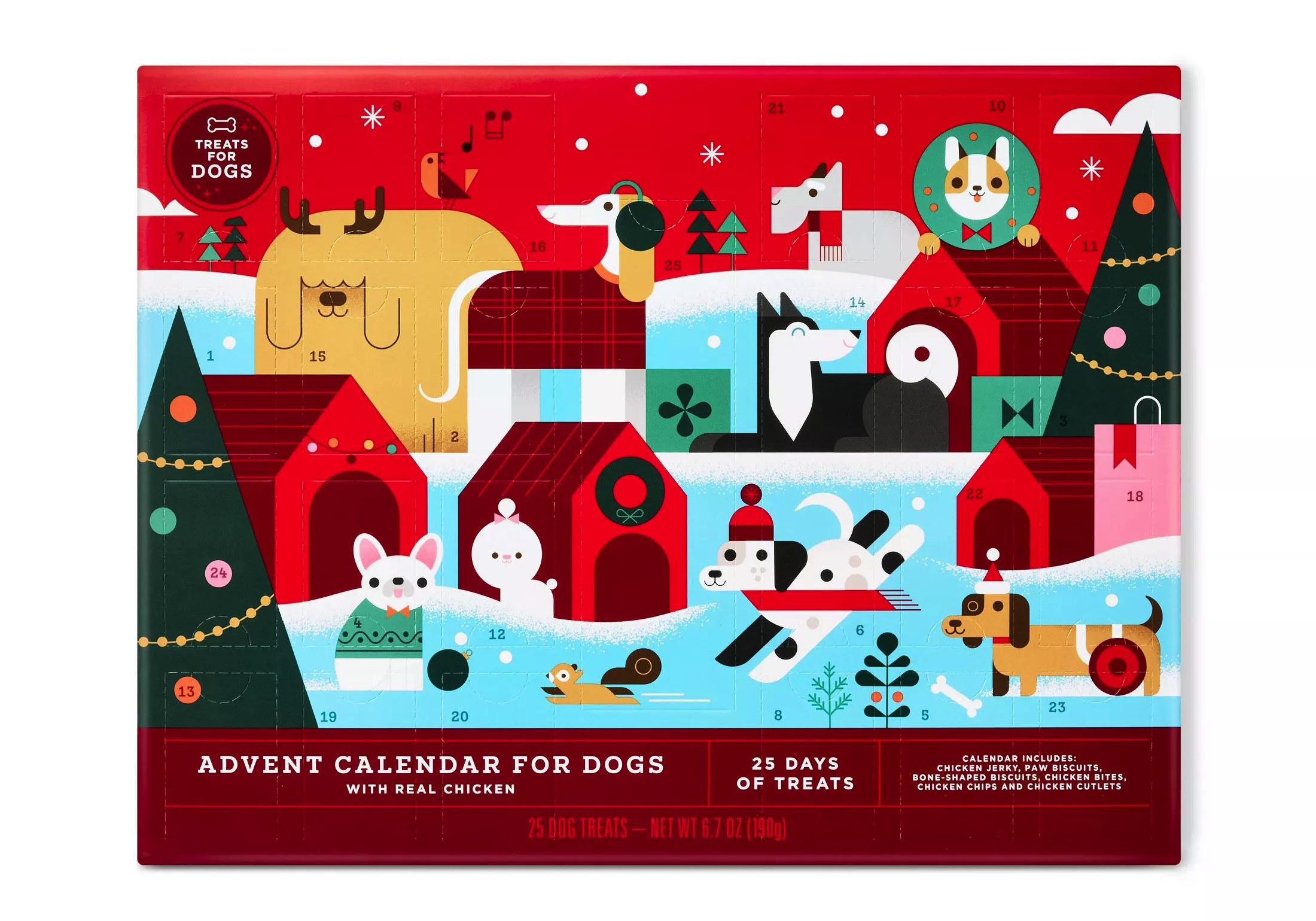 2024 Target Dog Treat Advent Calendar 25 Days of Real