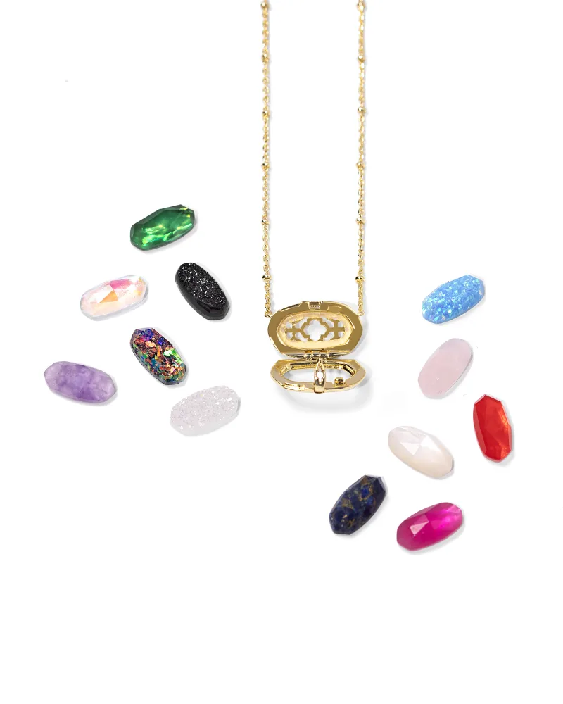 2024 Kendra Scott Elisa Locket Pendant Necklace Advent Calendar 12