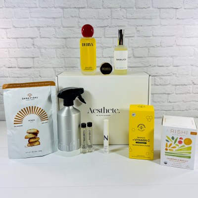 Aesthete Box by CLOTH & PAPER Winter 2025 Review: Wellness Rituals