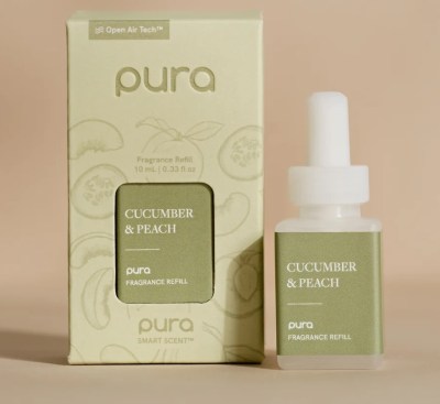 Pura March 2025 Fragrance of The Month: Cucumber & Peach from Pura!