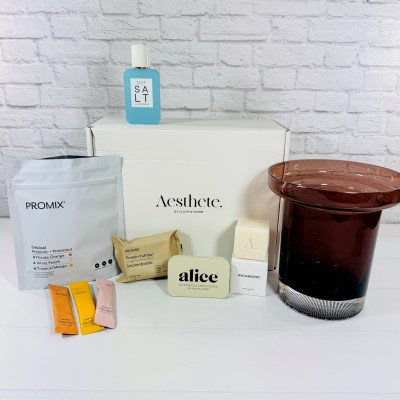 Aesthete Box by CLOTH & PAPER Spring 2025 Review: Morning Rituals