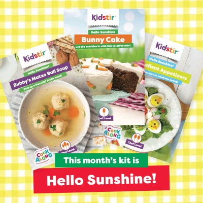 KidStir Kids Cooking Kit April 2025 Spoilers: Hello Sunshine!