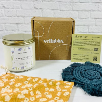 Vellabox March 2025 Review: Oak & Ember