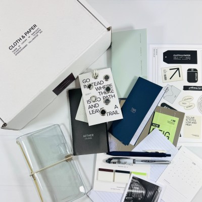 CLOTH & PAPER April 2025 Review: Travel Routine