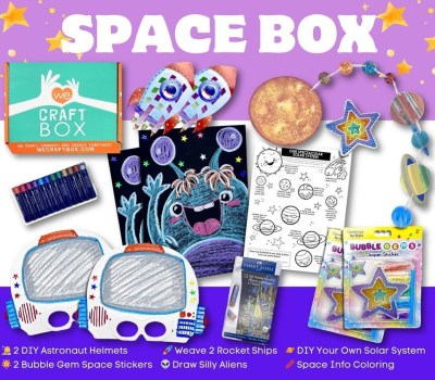 We Craft Box June 2025 Spoilers: The Space Box Craft Kit!
