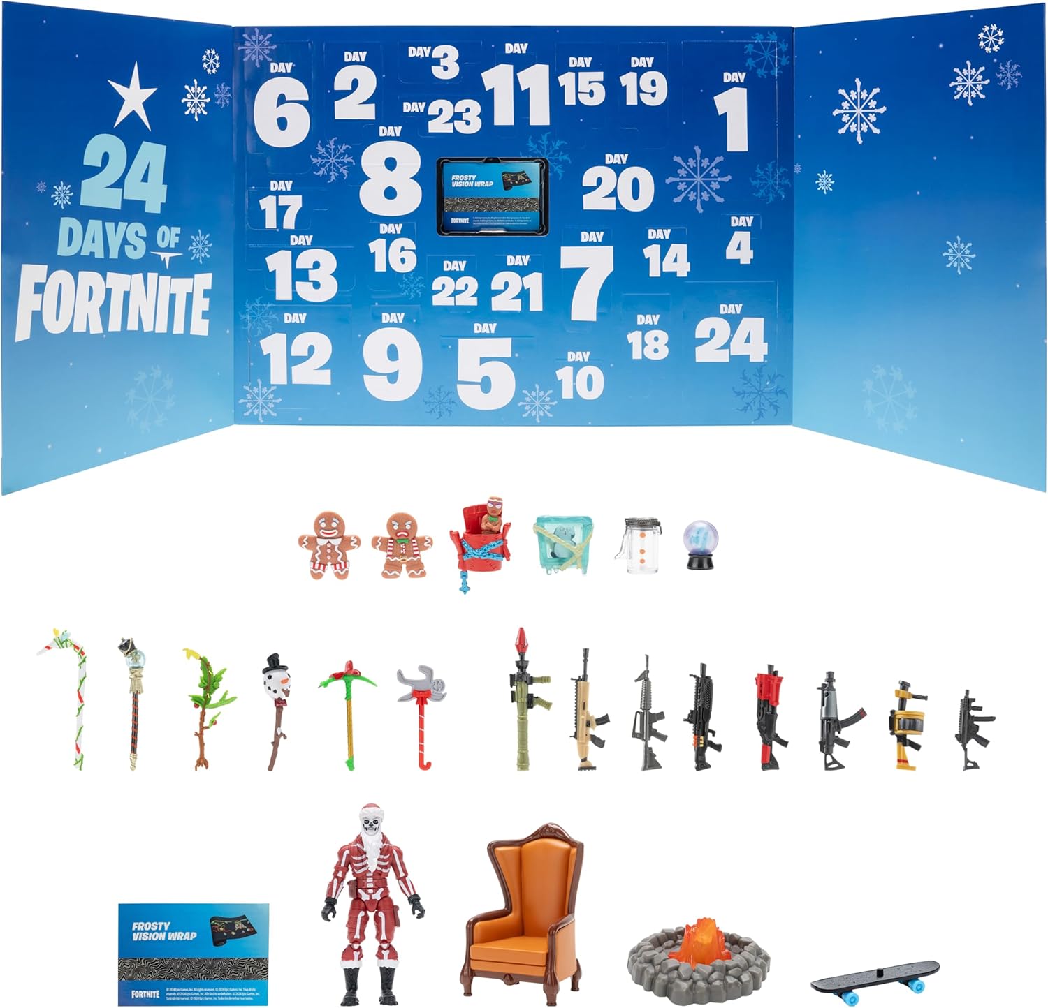 2025 Fortnite Advent Calendar 24 Days Of Winterfest Hello Fortnite Advent Calendar 3 